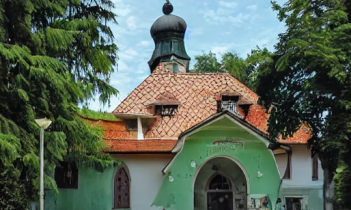 Kostel svatého Jakuba (Žatec) – winter