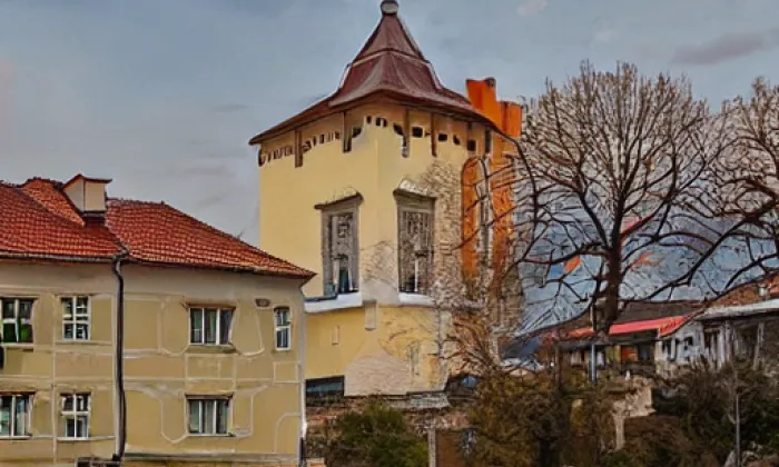 Kostel svatého Jakuba (Hostivice) – winter