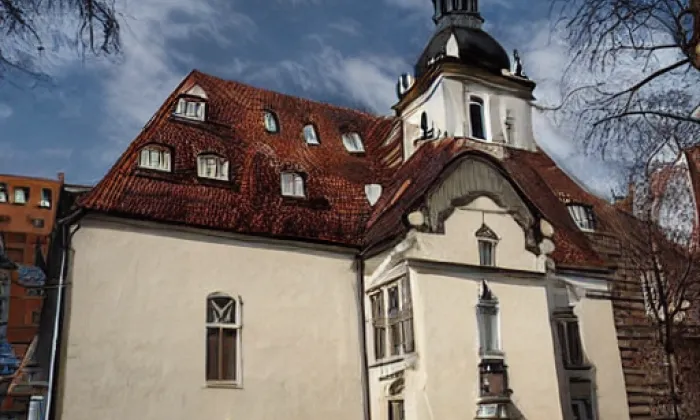 Kostel svatého Jakuba (Jílovice) – podzim