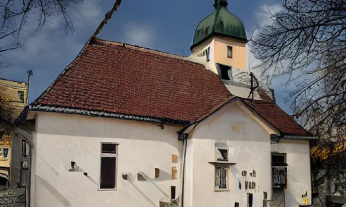 Kostel svatého Jakuba (Jílovice) – léto