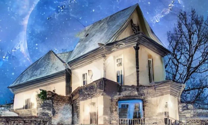 kostel svatého Jakuba (Osová Bítýška) – noc