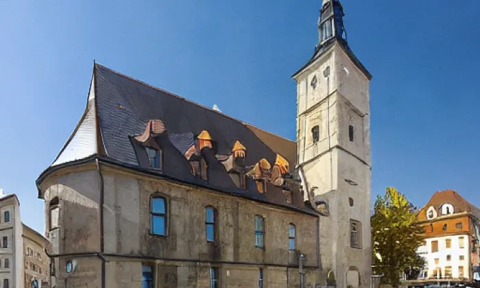 Kostel svatého Jakuba (Týn nad Vltavou) – summer