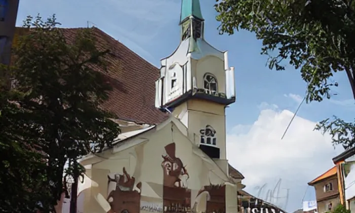 kostel svatého Jakuba (Velká Losenice) – autumn