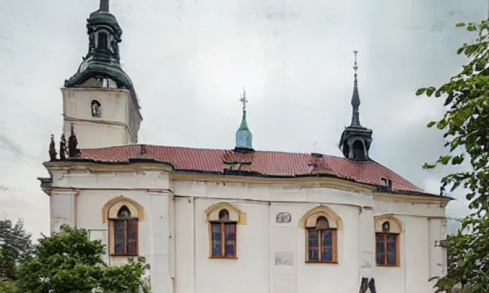Kostel svatého Jakuba apoštola v Cítolibech – zima