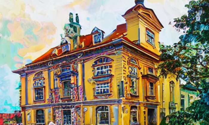 Kostel svatého Jakuba apoštola v Hřivicích – summer