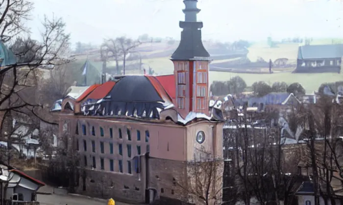 kostel svatého Jakuba Staršího (Bystřec) – autumn