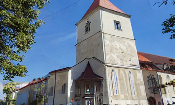kostel svatého Jakuba Staršího (Krhov) – léto