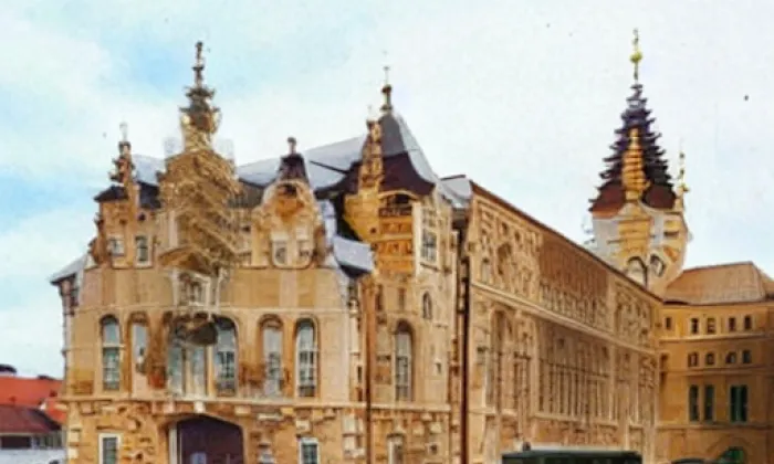 Kostel svatého Jakuba Staršího (Lednice) – akvarel