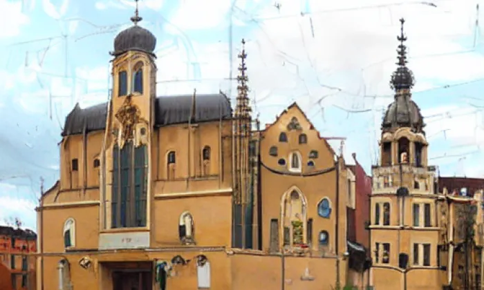 Kostel svatého Jakuba Staršího (Lednice) – noc
