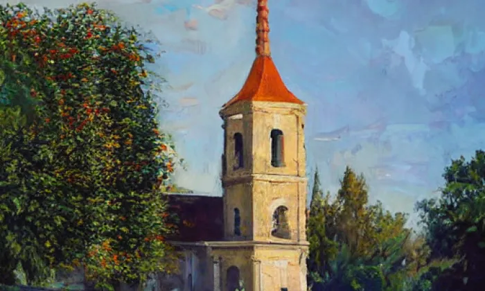 Kostel svatého Jakuba Staršího (Letařovice) – summer