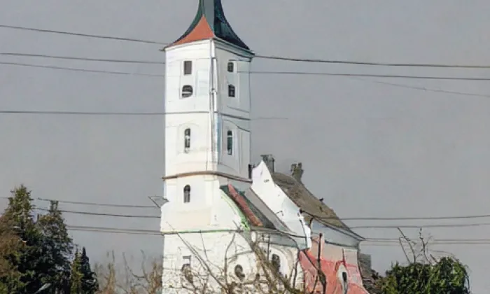 kostel svatého Jakuba Staršího (Nosislav) – summer