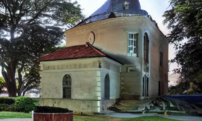Kostel svatého Jakuba Staršího (Ratenice) – noc