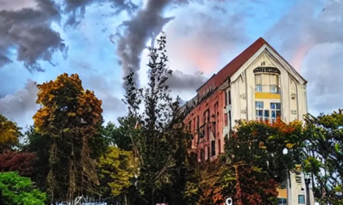kostel svatého Jakuba Staršího (Stařeč) – autumn