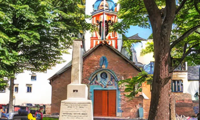 Kostel svatého Jakuba Staršího (Vlkaneč) – summer