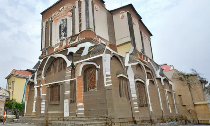 kostel svatého Jakuba Staršího v Jičíně – noc
