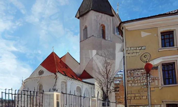 Kostel svatého Jakuba Staršího v Telči – podzim