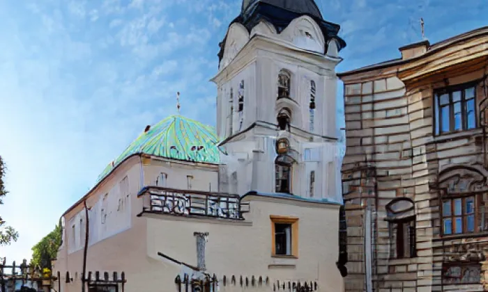 Kostel svatého Jakuba Staršího v Telči – jaro