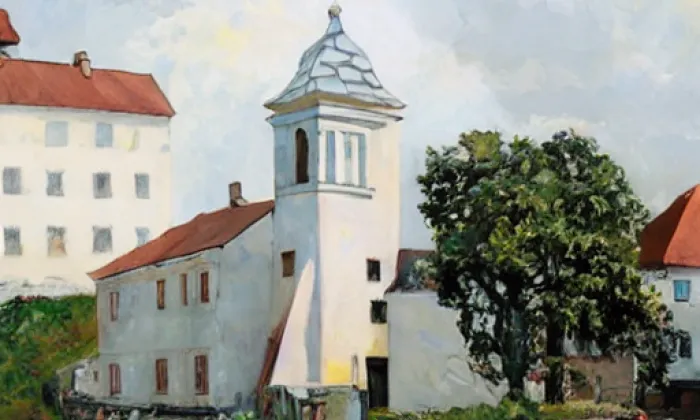 kostel svatého Jakuba Většího (Černín) – spring