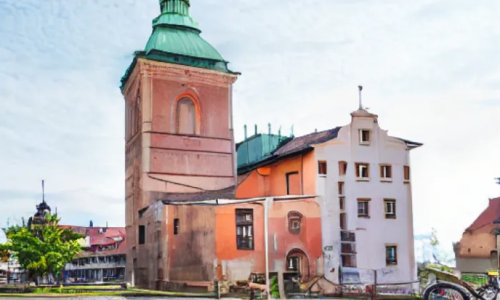 Kostel svatého Jakuba Většího (Červený Kostelec) – léto