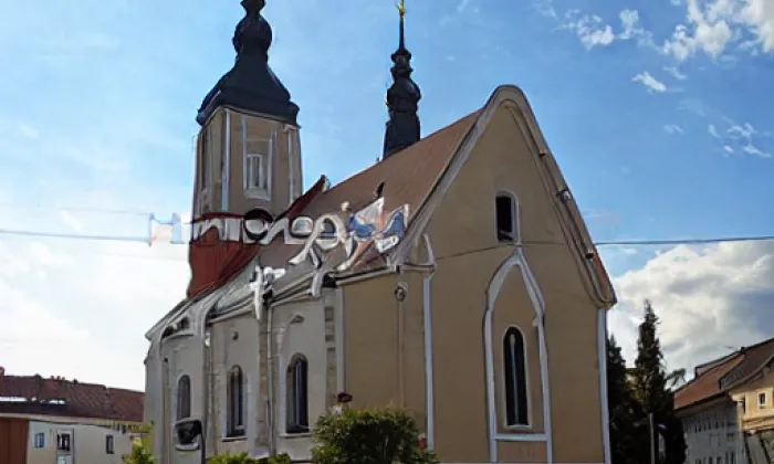Kostel svatého Jakuba Většího (Úpice) – jaro
