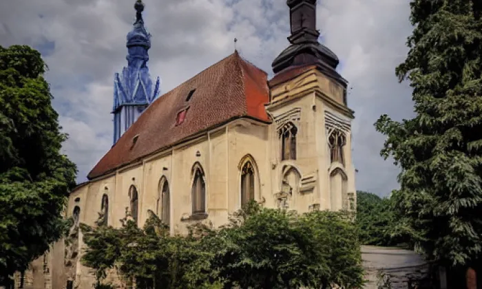 Kostel svatého Jakuba Většího (Dalečín) – léto