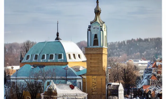 kostel svatého Jakuba Většího (Konice) – léto