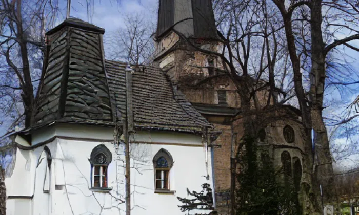 Kostel svatého Jakuba Většího (Krásno nad Bečvou) – winter