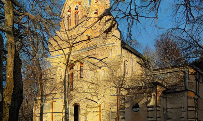 Kostel svatého Jakuba Většího (Lahovice) – spring