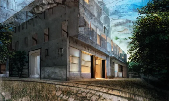 Kostel svatého Jakuba Většího (Louchov) – noc
