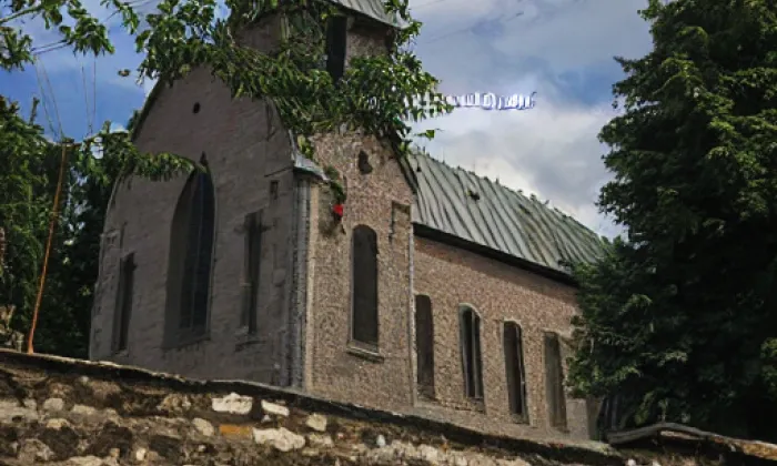Kostel svatého Jakuba Většího (Louchov) – winter