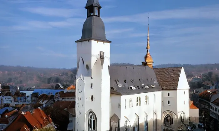 Kostel svatého Jakuba Většího (Malenice) – summer