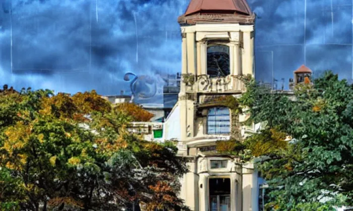 kostel svatého Jakuba Většího (Nikolčice) – autumn