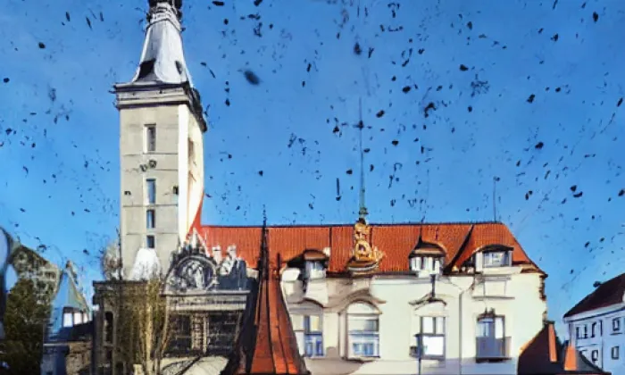 kostel svatého Jakuba Většího (Olbramovice) – jaro