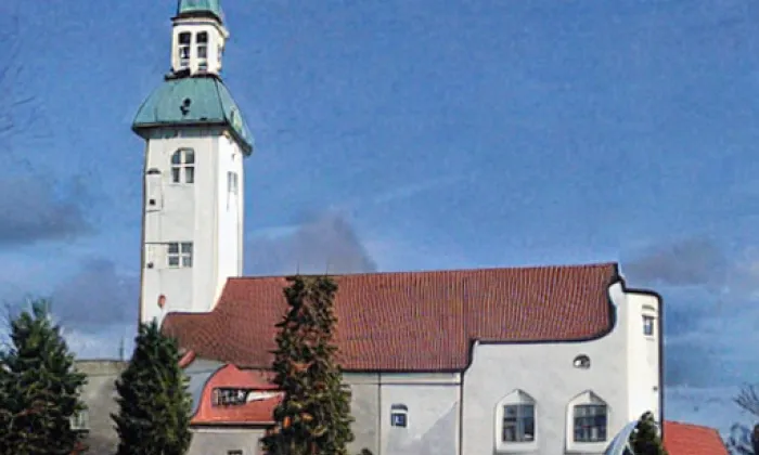 kostel svatého Jakuba Většího (Olbramovice) – zima