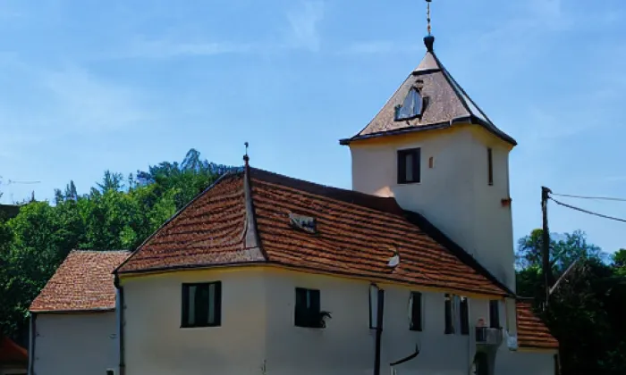 Kostel svatého Jakuba Většího (Popovice) – autumn