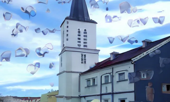 Kostel svatého Jakuba Většího (Světlík) – zima