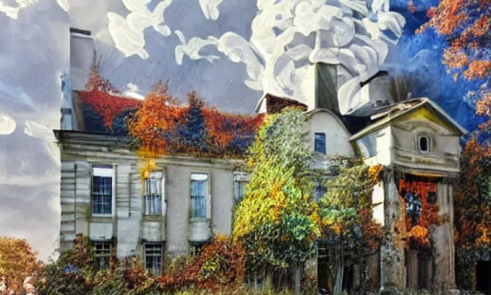 Kostel svatého Jakuba Většího v Horní Libchavě – autumn