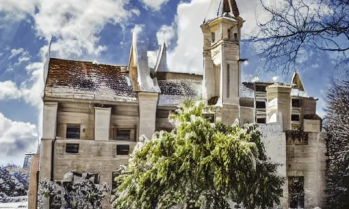 Kostel svatého Jakuba Většího v Horní Libchavě – winter