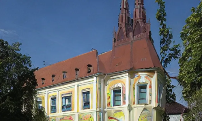 kostel svatého Jakuba Většího v Kněževsi – jaro