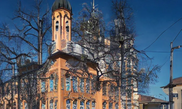 kostel svatého Jakuba Většího v Kunraticích – podzim