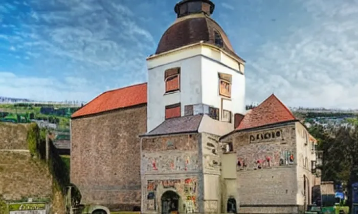 Kostel svatého Jakuba Většího ve Stříbrné Skalici – podzim