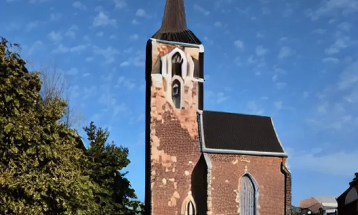 Kostel svatého Jakuba Většího ve Vroutku – autumn