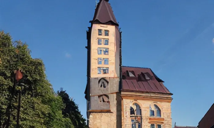 Kostel svatého Jakuba Většího ve Vroutku – summer