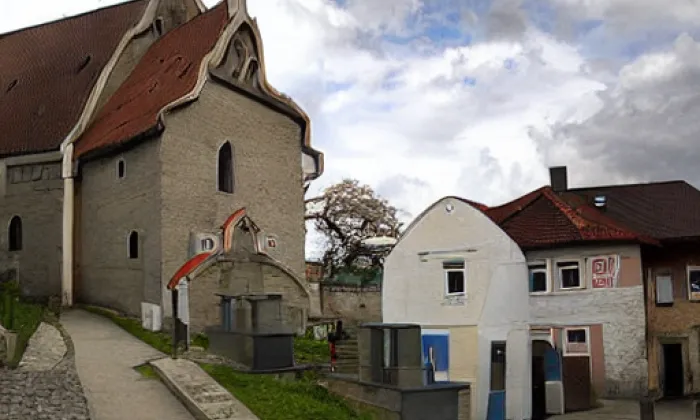 kostel svatého Jana Křtitele (Čížkov) – zima