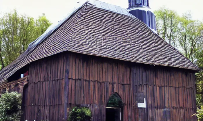 Kostel svatého Jana Křtitele (Český Jiřetín) – jaro