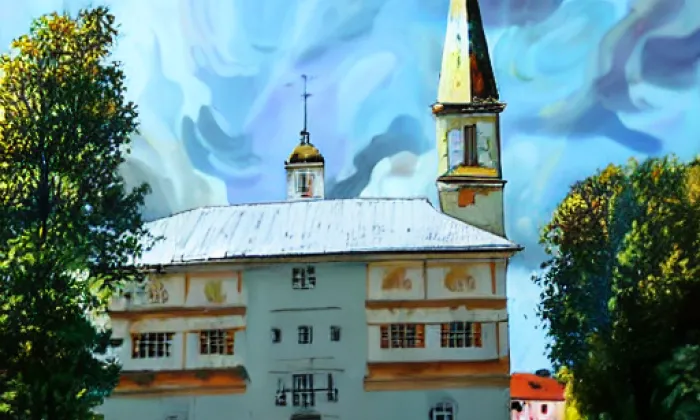 Kostel svatého Jana Křtitele (Dolní Hbity) – autumn