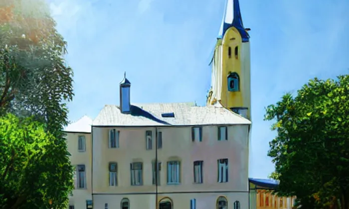 Kostel svatého Jana Křtitele (Dolní Hbity) – summer