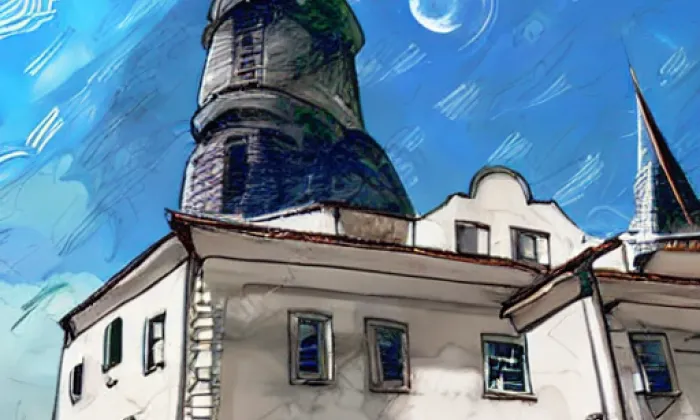 Kostel svatého Jana Křtitele (Frýdek) – noc