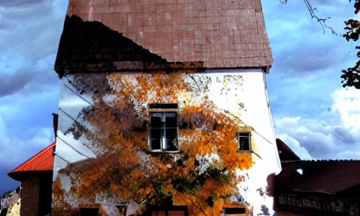 Kostel svatého Jana Křtitele (Horní Žďár) – autumn
