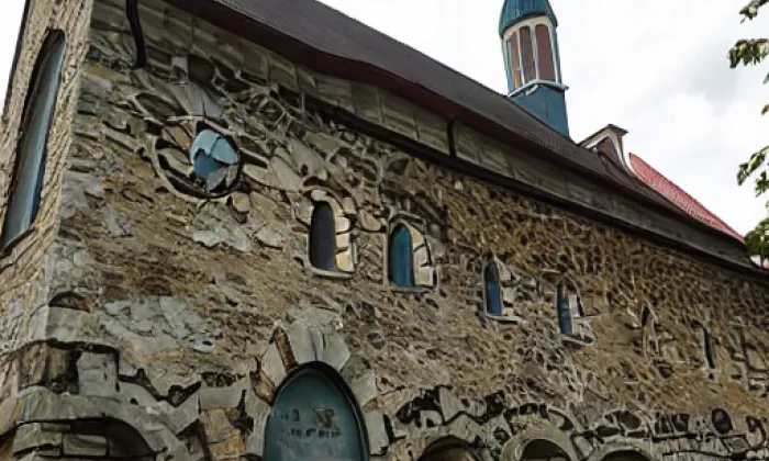 kostel svatého Jana Křtitele (Kněževes) – zima